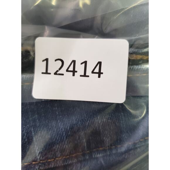 Levis 415 Jeans Size 30 Womens Blue Ladies Denim Stretch Pants Relaxed Bootcut - Picture 14 of 14